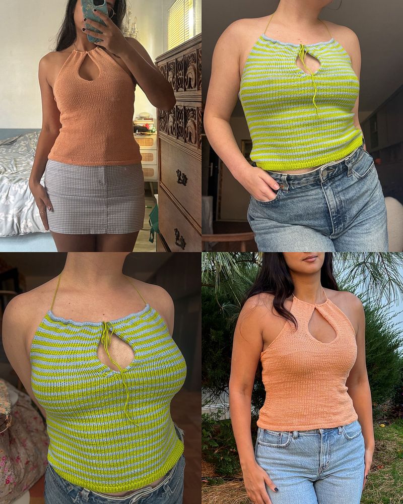 August Top PDF Knitting Pattern