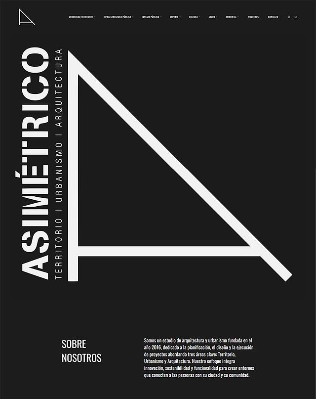 Asimetrico Py Portfolio Website Examples