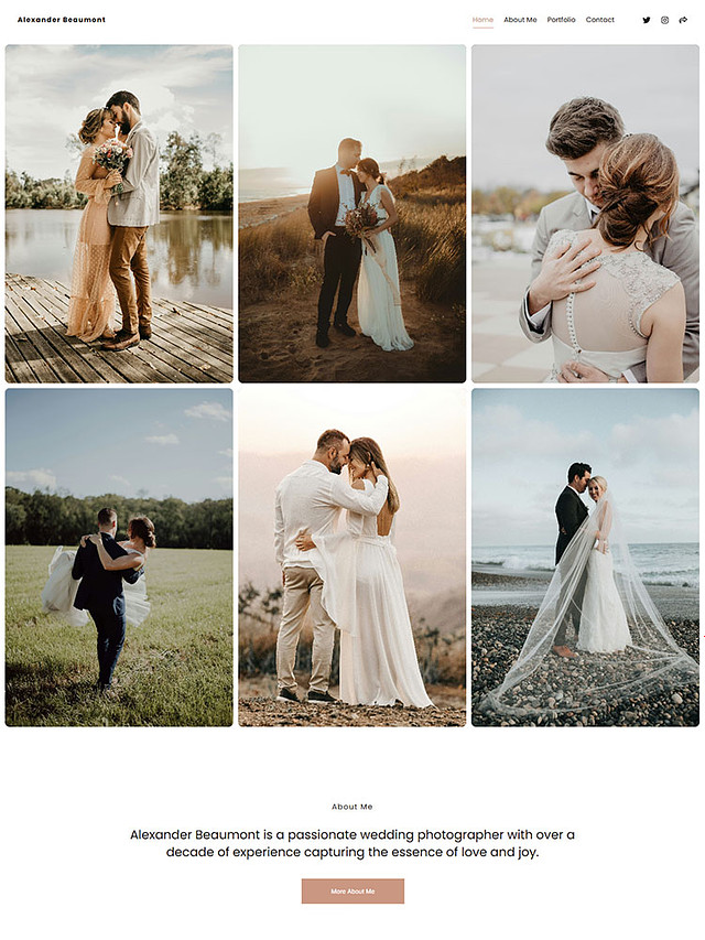 Zeal - Pixpa Portfolio Website Templates