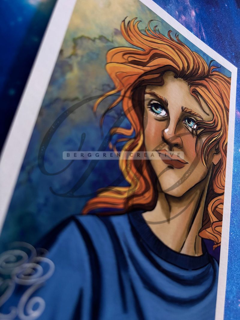 Varian 4x5.3" Giclee art print - signed!