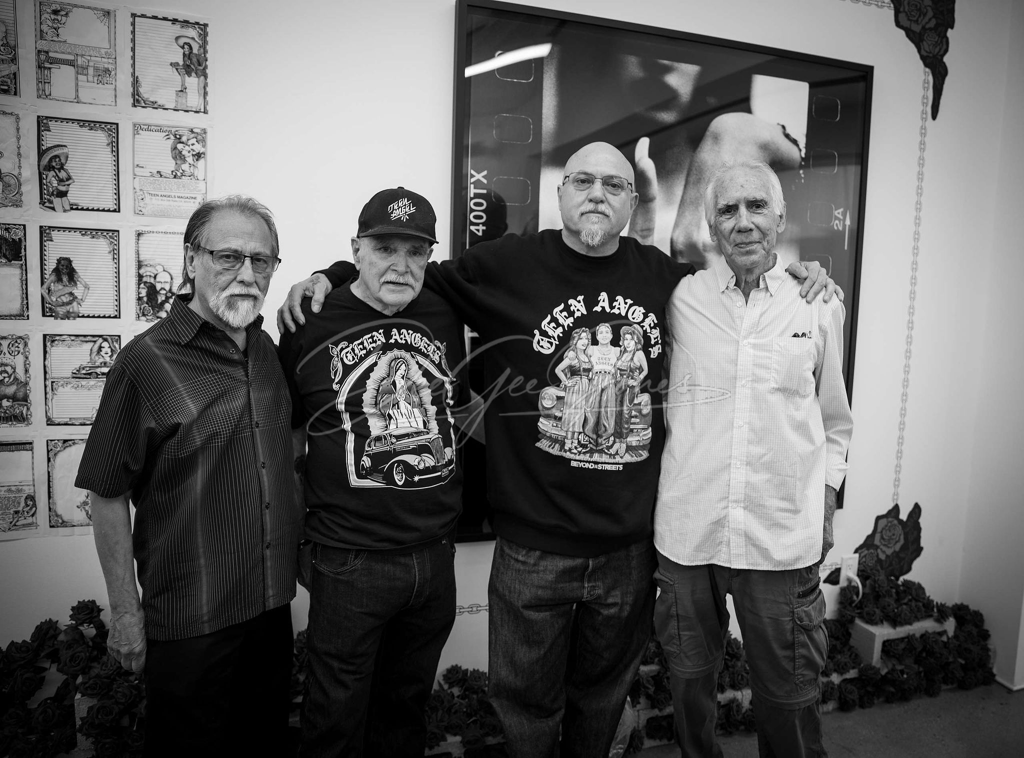 Chaz Bojorquez, Howard Gribble,  Estevan Oriol , Eriberto Oriol