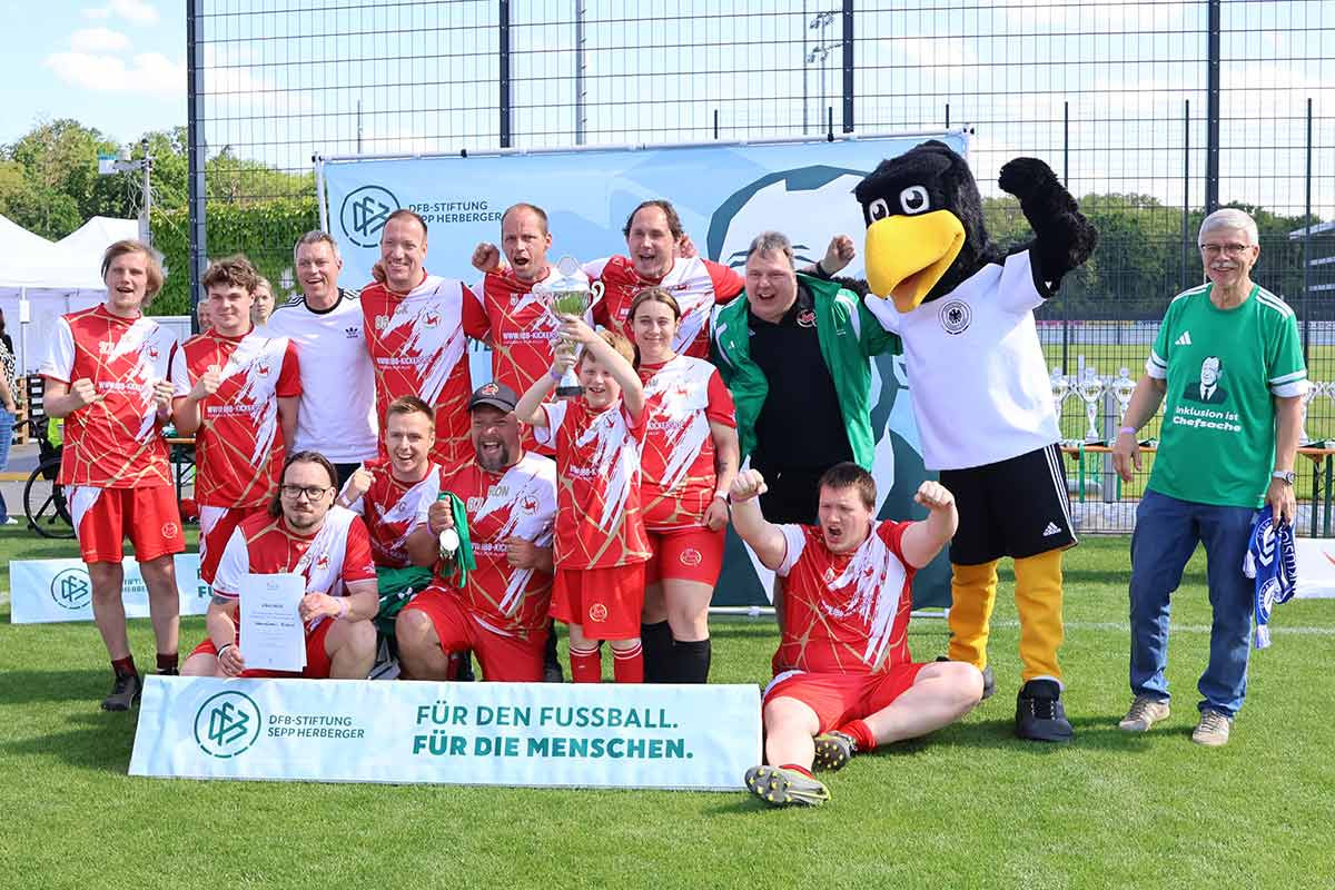 Ibbenbürener Kickers auf dem bundesweiten Inklusionsturnier auf dem DFB-Campus