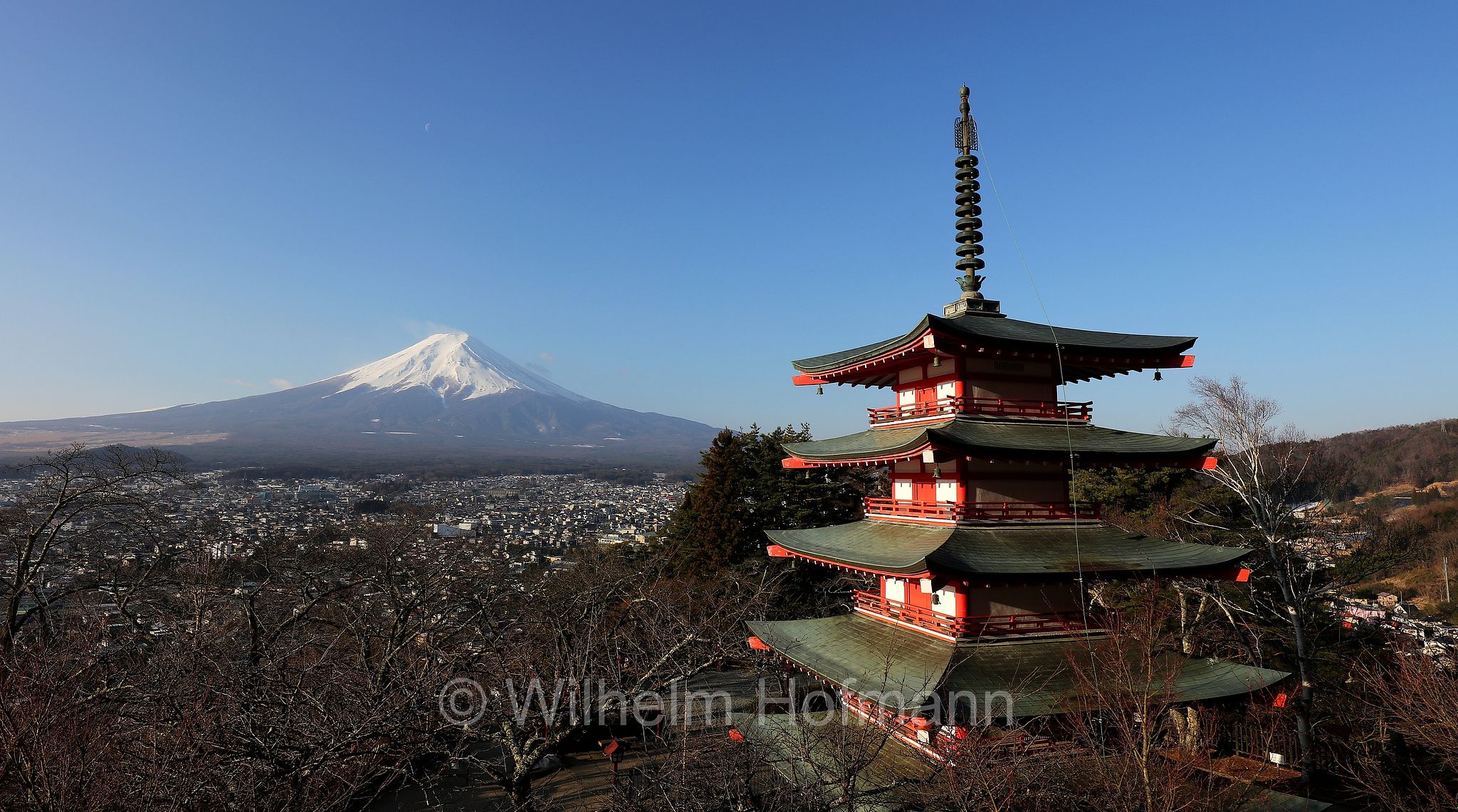 Mount Fuji, Fuji, Fujisan, Fuji-Yama, Chureito Pagoda, Chureito Pagode, Arakura Sengen Park, Fujiyoshida, Honshu, Japan, Giappone
