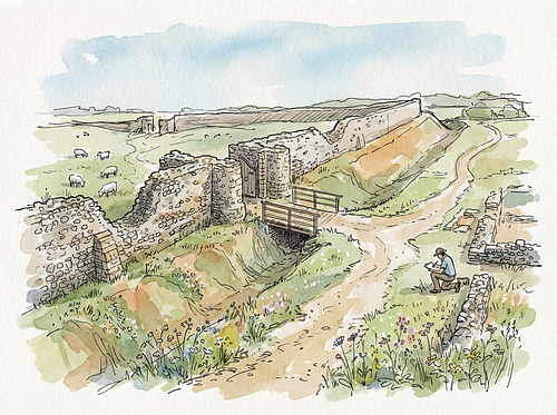 Silchester Roman Town and Walls (Calleva Atrebatum)