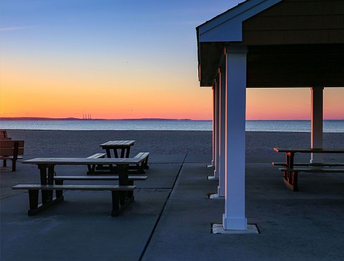 public beach objects