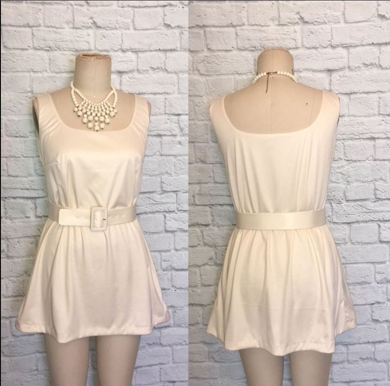 Sharon's Jersey Tank Dress & Belt