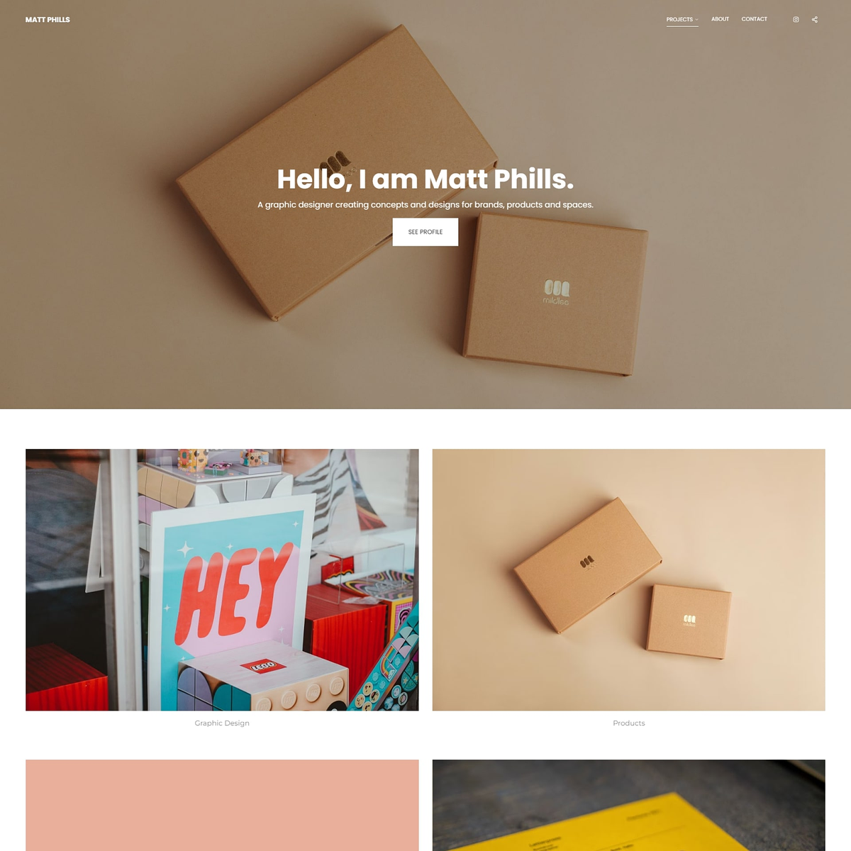 Aperture Persoonlijke websitesjabloon