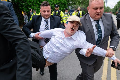 Fossil Free London disrupts Shell’s AGM at the InterContinental O2, London, UK