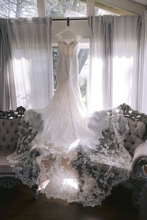 Bride Getting Ready