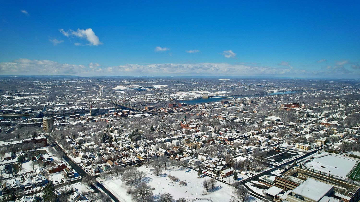 Troy, NY Aerial Photos