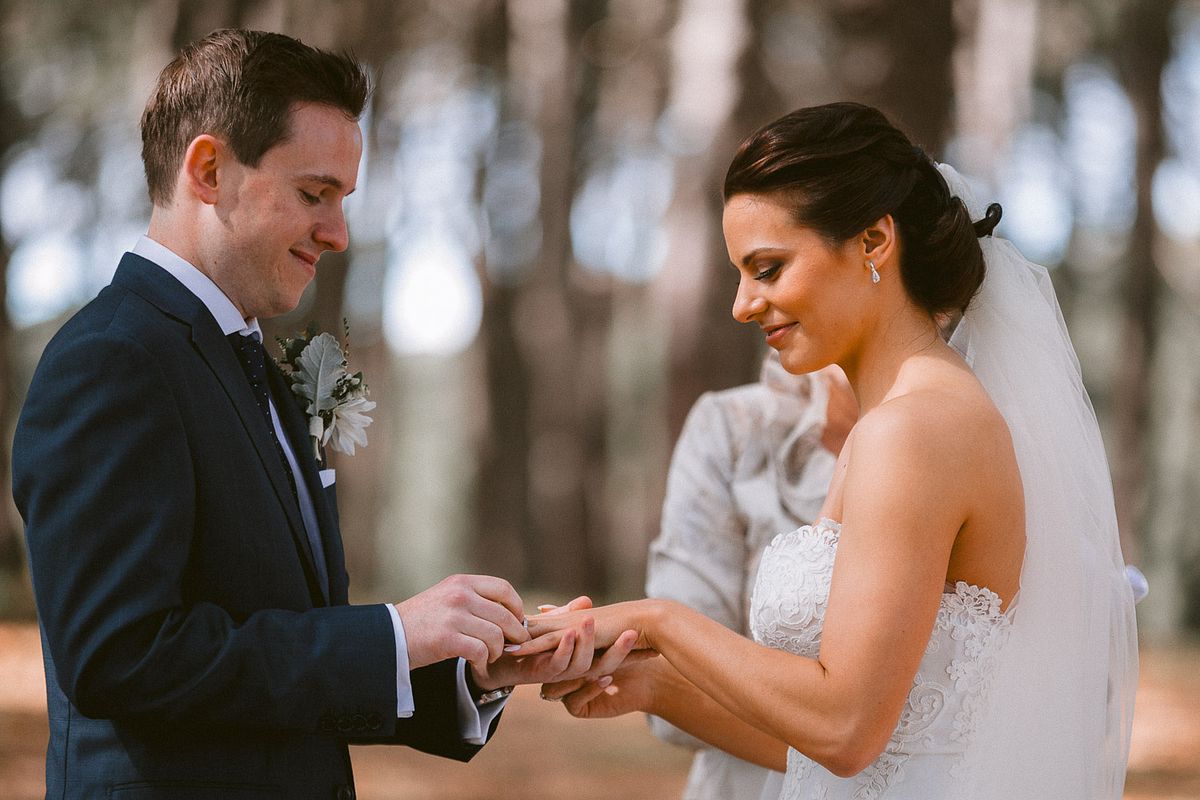 Wedding Ceremony at Centennial Park