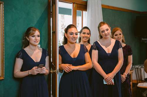 Bride Getting Ready