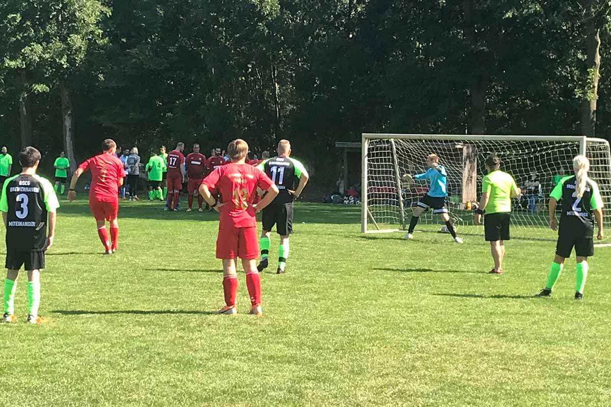 Begegnung mit Freunden von Werder Bremen und Hannover 96