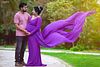 DP007 - Purple Maternity Gown