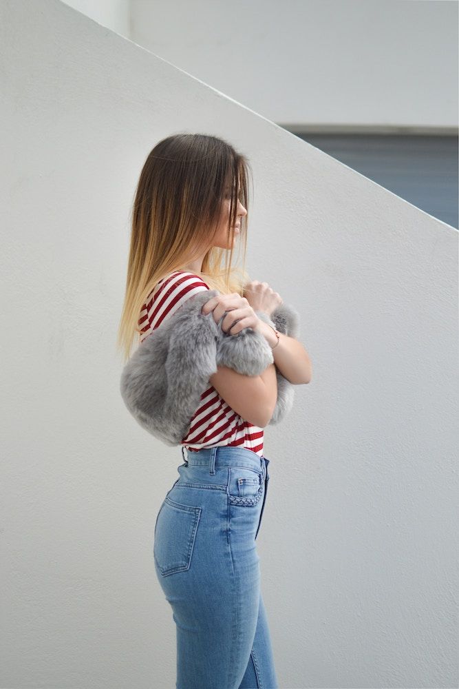 Faux Fur Shrug