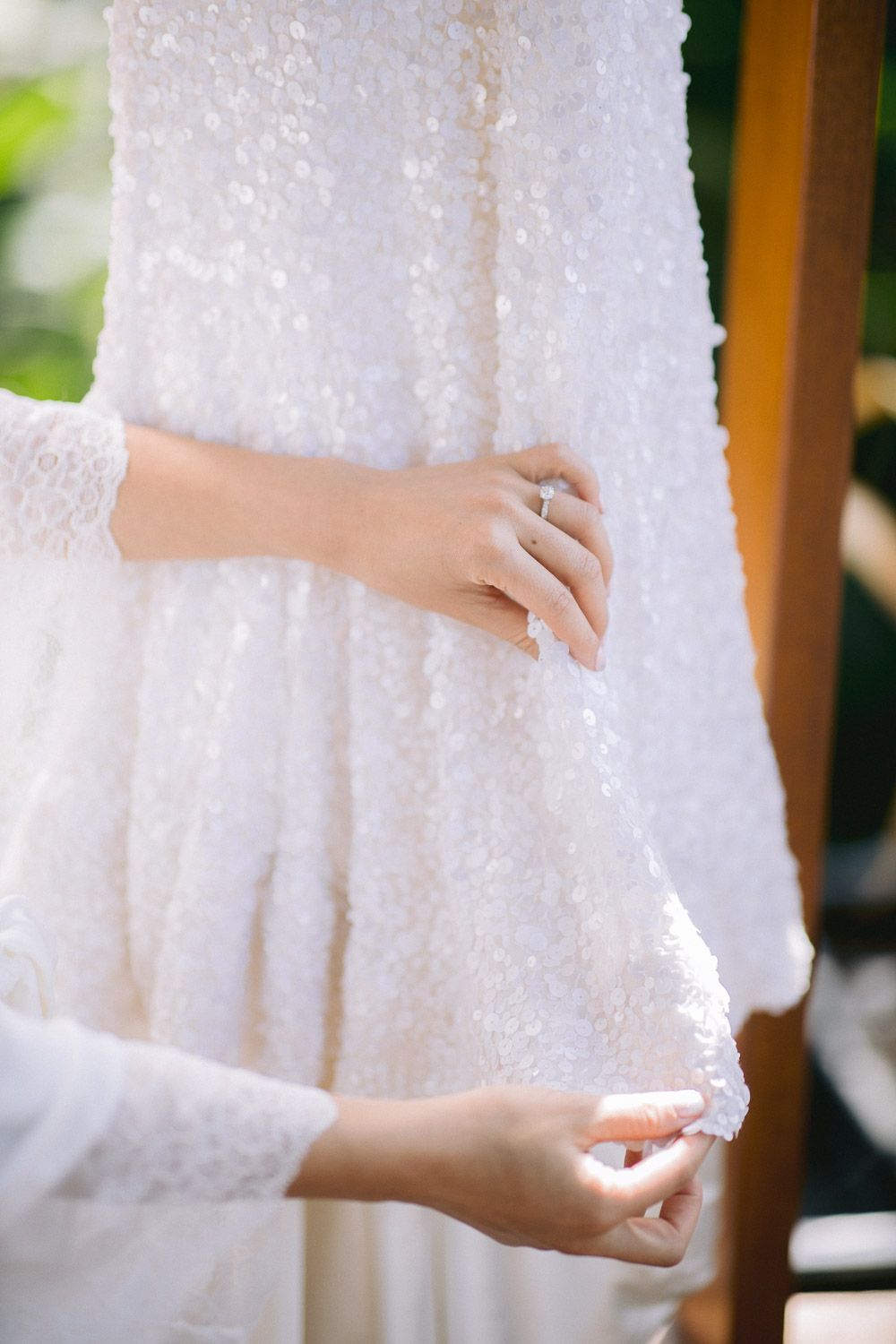 Bride Getting Ready