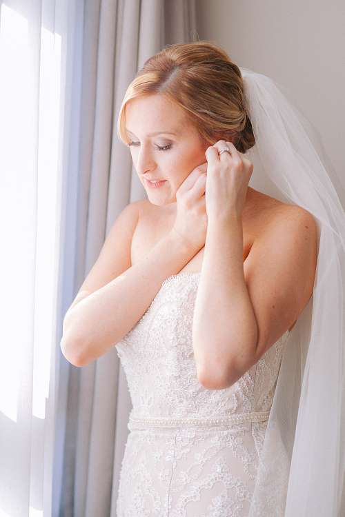 Bride Getting Ready