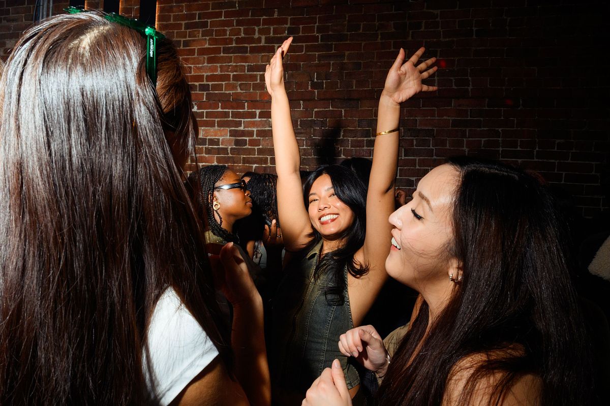 girls partying at a Vancouver night club
