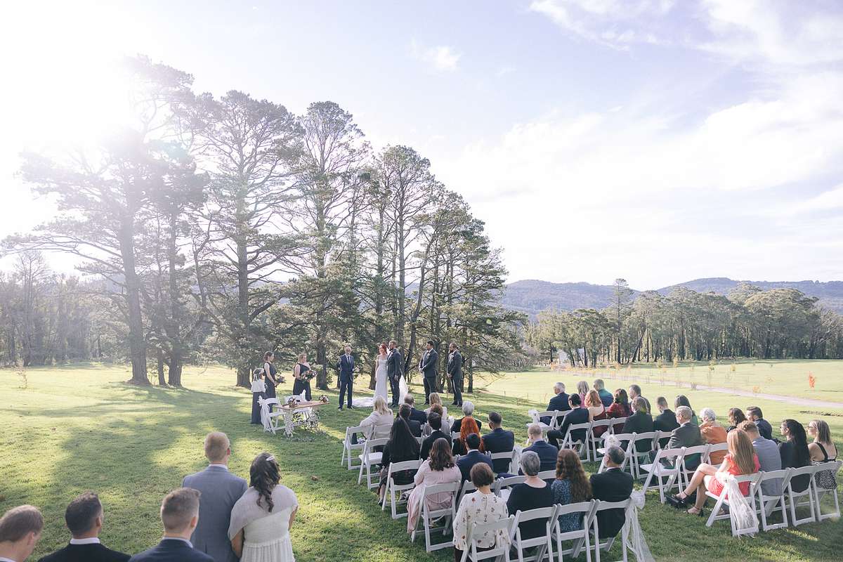 Wedding Ceremony at Chapel Hill Retreat Berambing