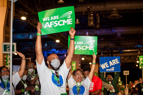 Strategic event photography for a high-visibility labor convention