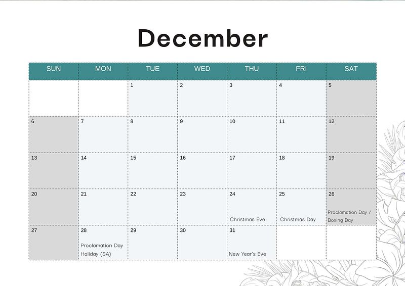 2026 Wall Calendar - Coastal Landscapes