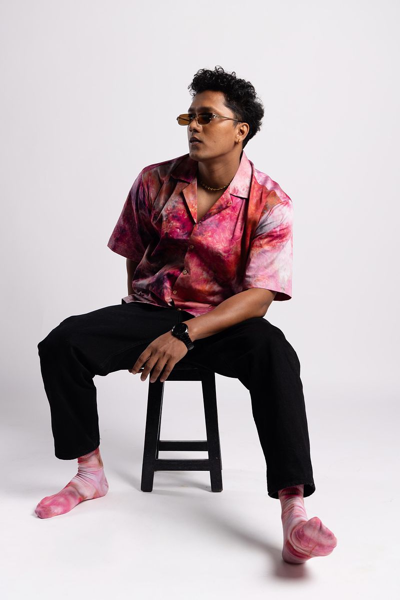 Cuban Collar Shirt Rosé Hour (Pink)