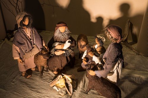 Krippenfigur Weihnachten 2024