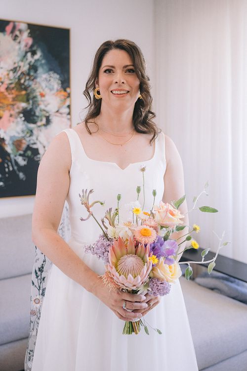 Bride Getting Ready