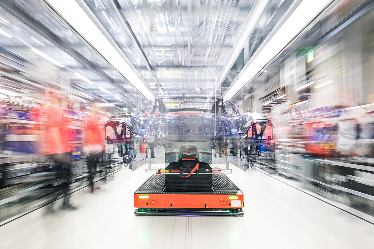 Fertigung Porsche Taycan