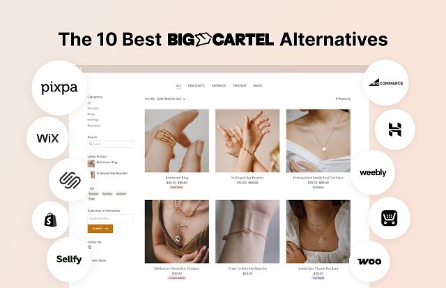 10 Best Big Cartel Alternatives for Creatives