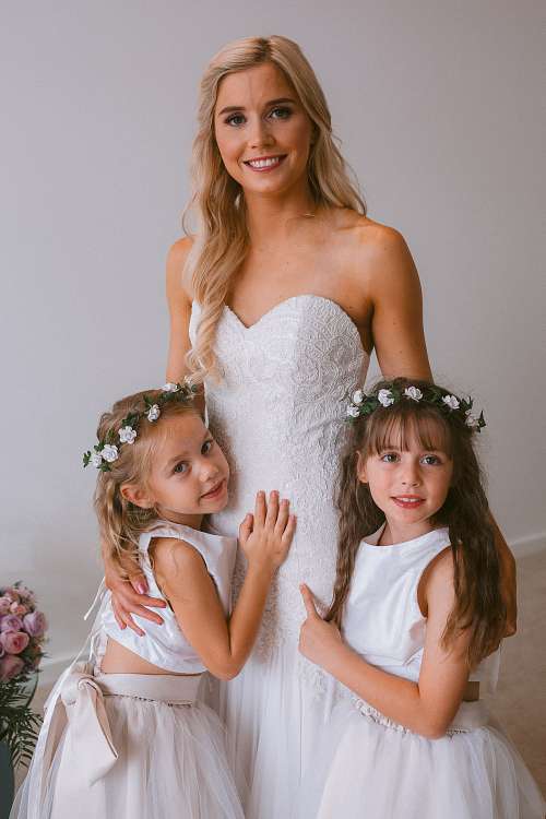 Bride Getting Ready