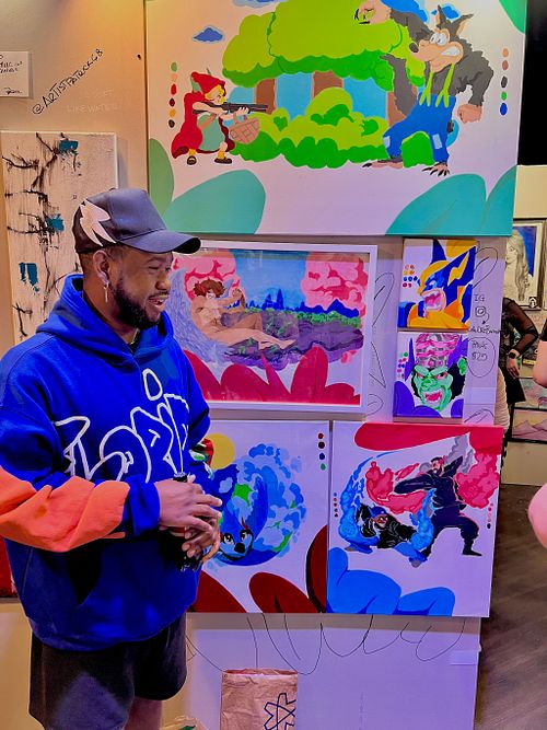 Pancakes and Booze Art Show