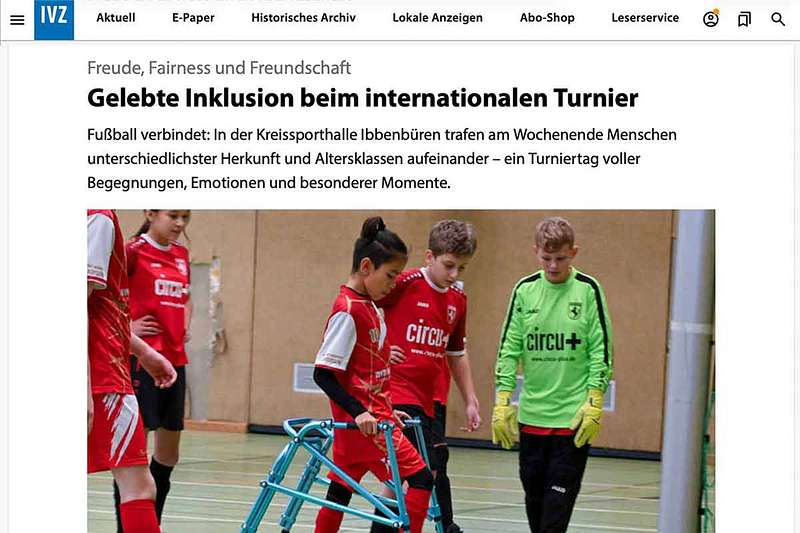 Freude, Fairness und Freundschaft: Inklusives Fu&szlig;ballturnier begeistert