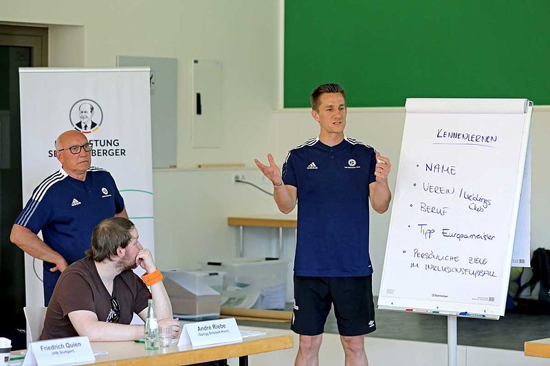 Pilotprojekt: Trainerschulung von Inklusionsmannschaften