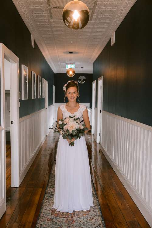 Bride Getting Ready