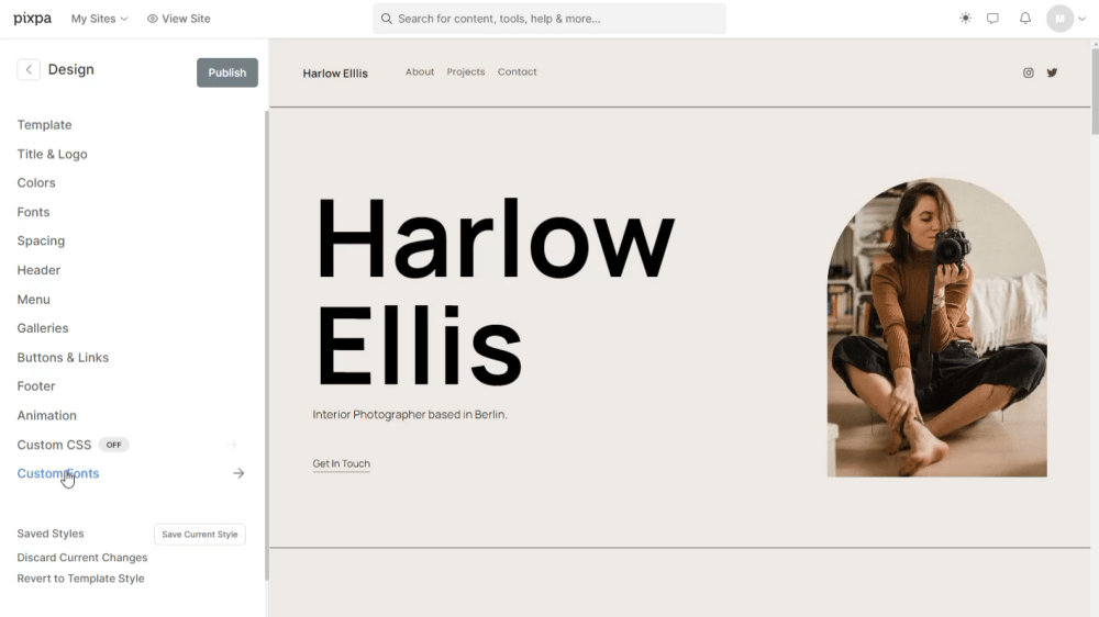 Custom Fonts