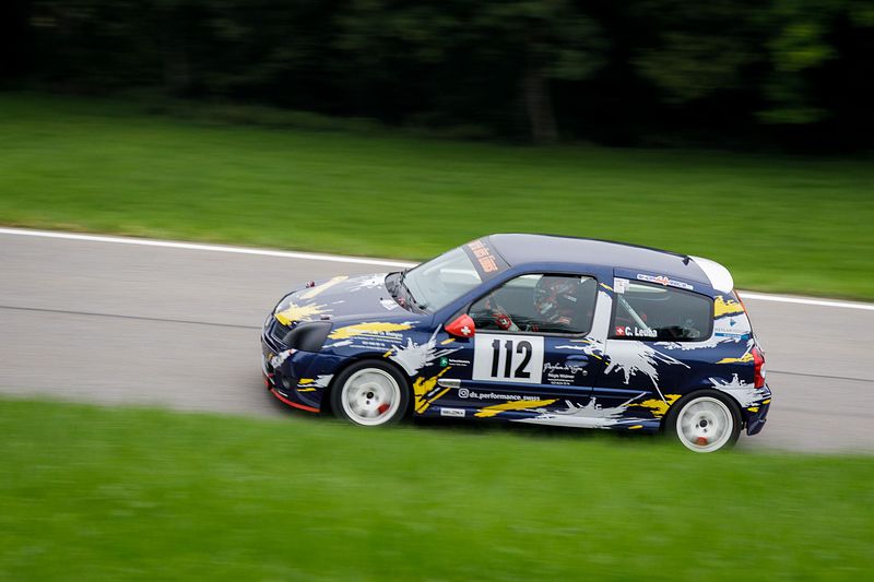 Fotografie am Gurnigel Pass Bergrennen