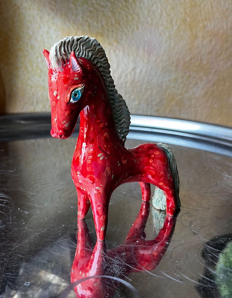 Fire Horse, Original mini-sculpture