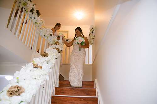 Bride Getting Ready