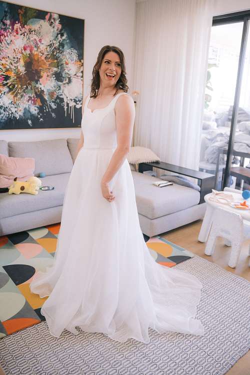 Bride Getting Ready