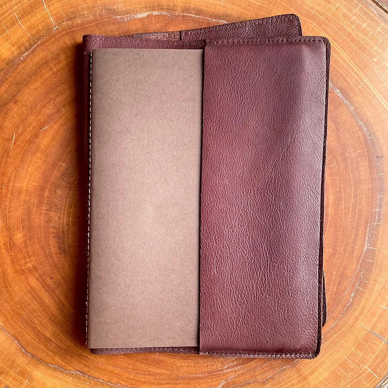 SKINS: Lapnan A5 Leather Diary/Notebook Cover