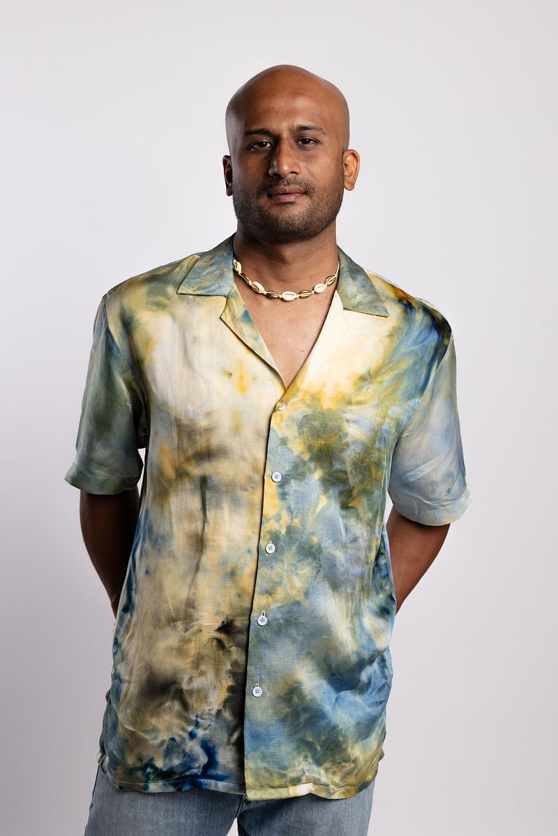 Cuban Collar Golden Hour (Blue Gold)