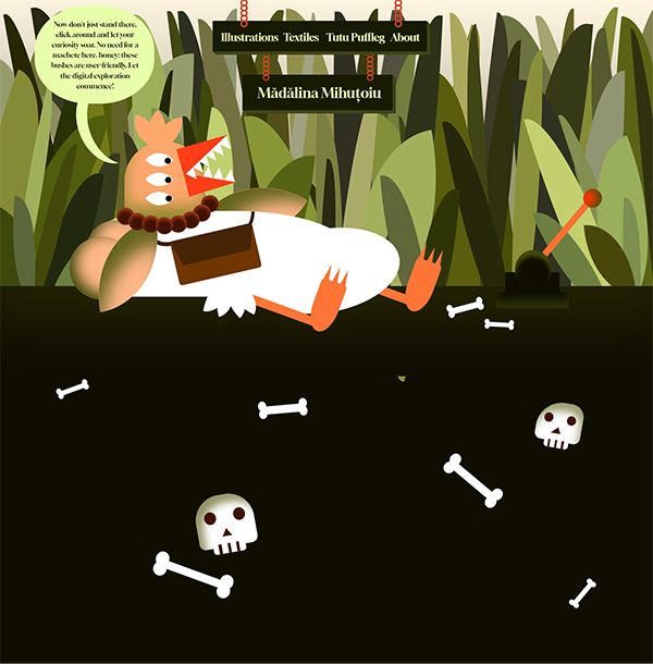 Madalina Mihutoiu Portfolio Website Examples