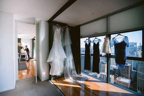 Bride Getting Ready
