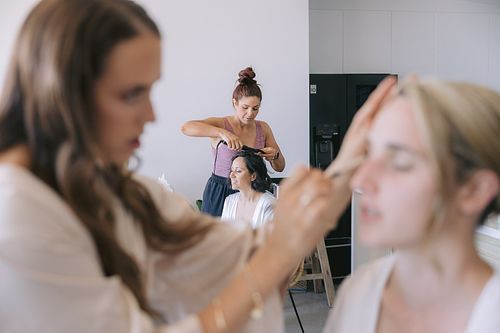 Same Sex Wedding - Brides Getting Ready