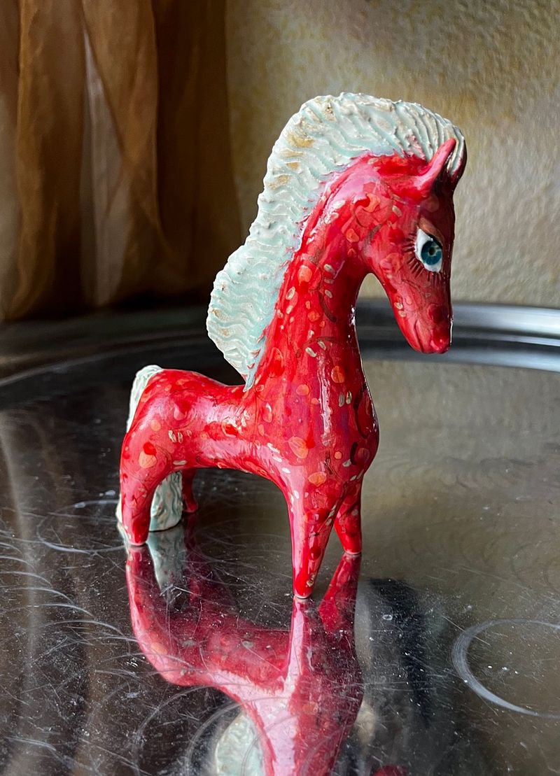 Fire Horse, Original mini-sculpture