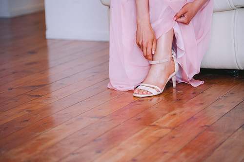 Bride Getting Ready