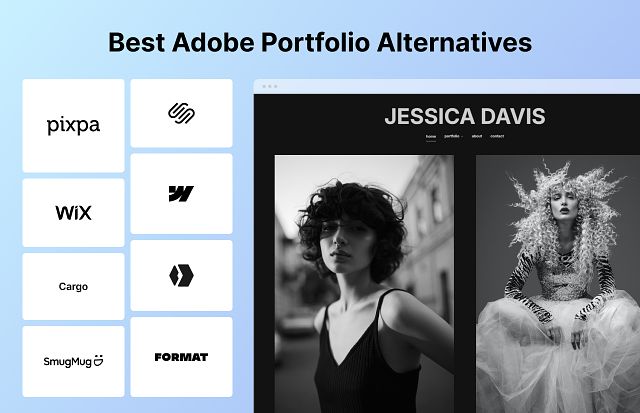 9 najlepszych alternatyw dla Adobe Portfolio dla twórców (2026) 