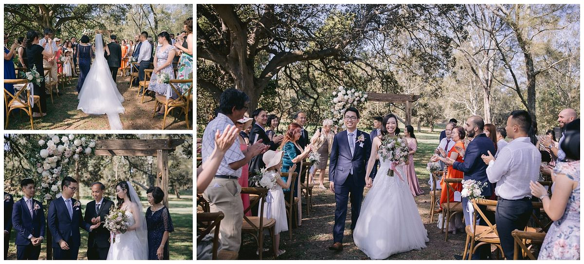 wedding photos at She Oak Grove, Centennial Park