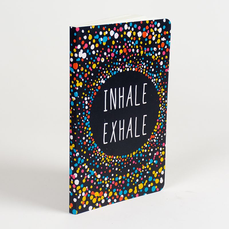 INHALE EXHALE VIVID NOTEBOOK